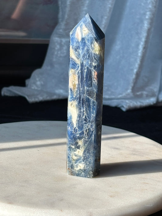 Blue Kyanite Tower