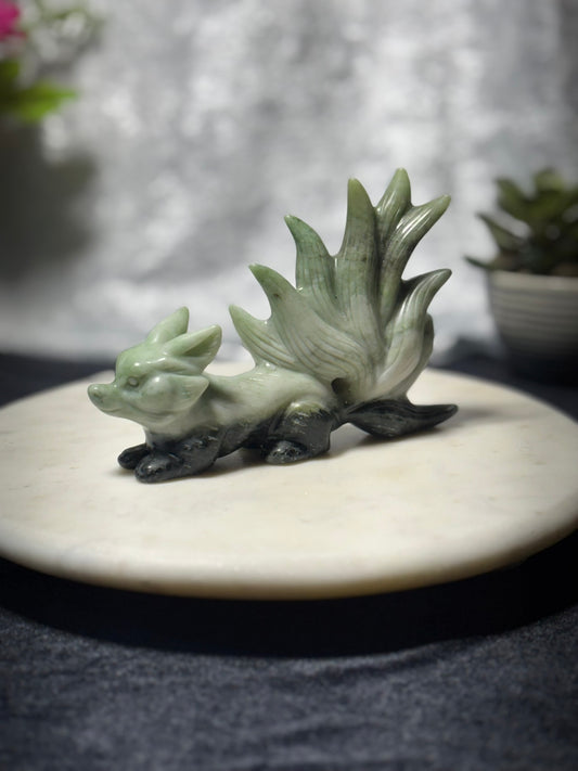 Ancient Jade 9 Tail Fox
