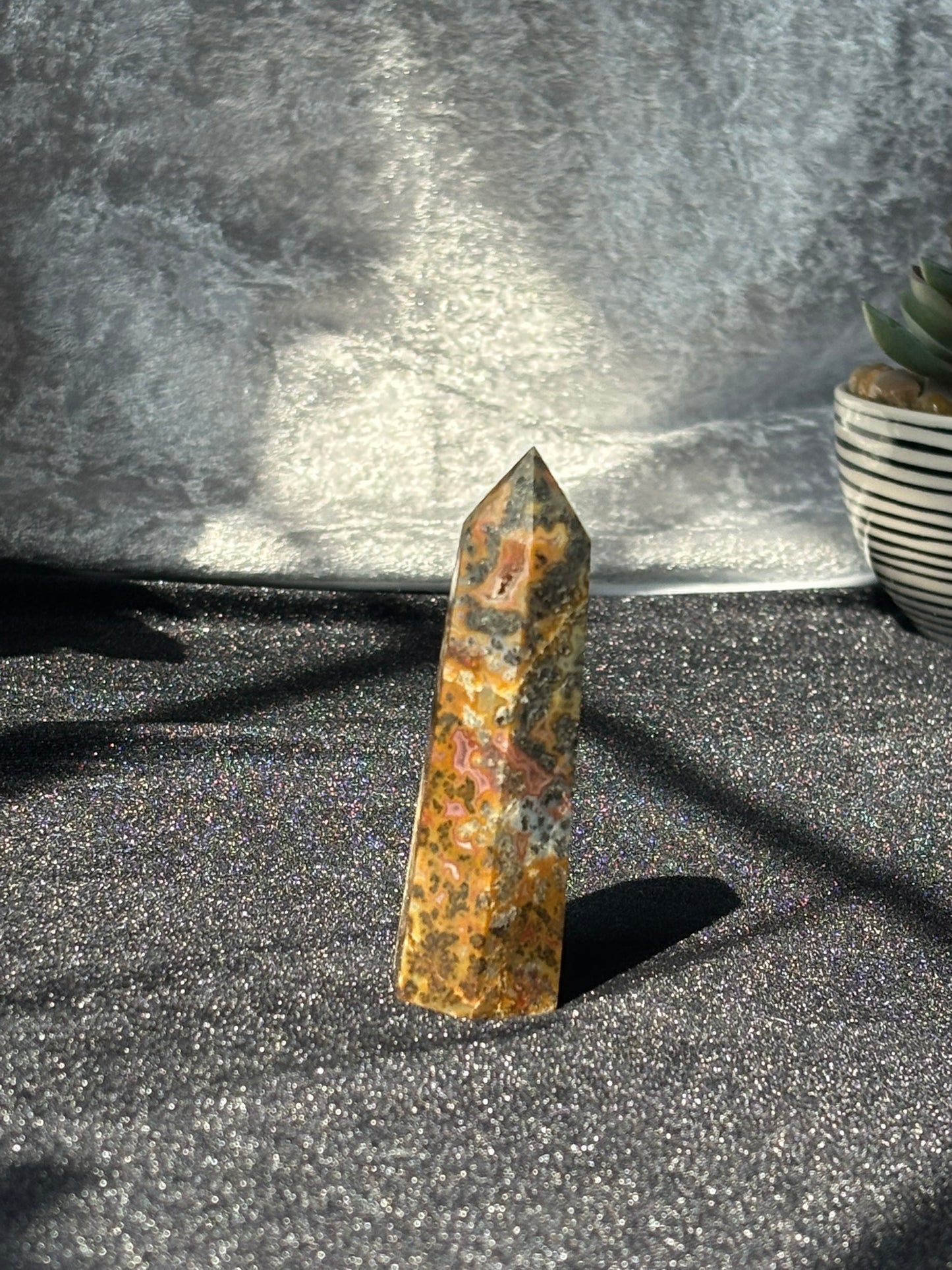 Pyrite in Agate Tower