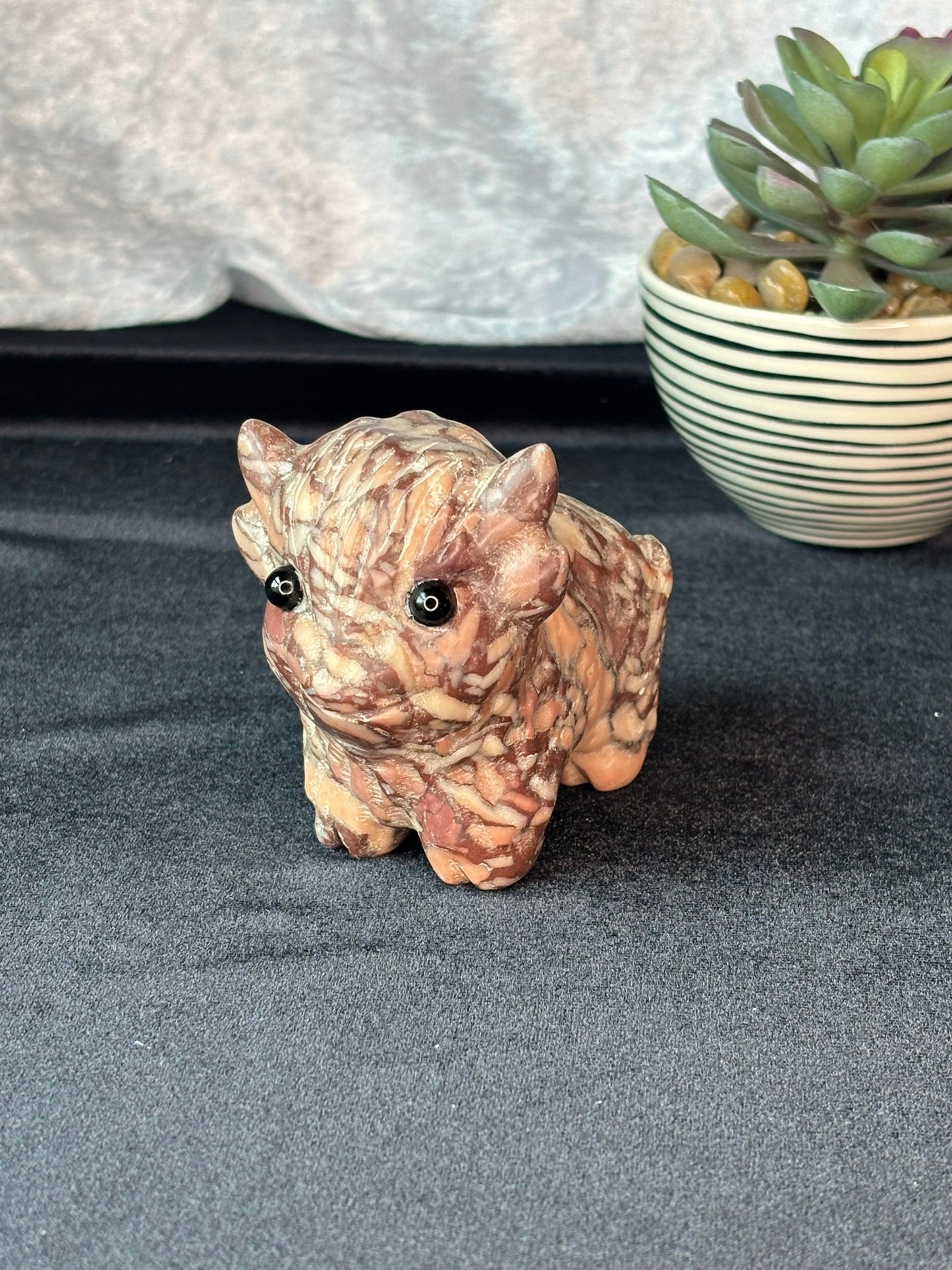 Chocolate Calcite Highland Cow