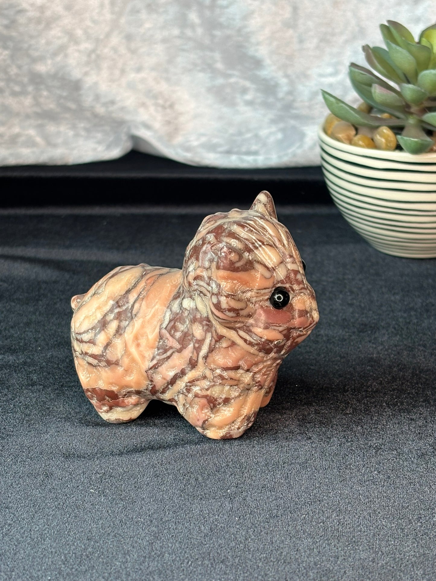 Chocolate Calcite Highland Cow