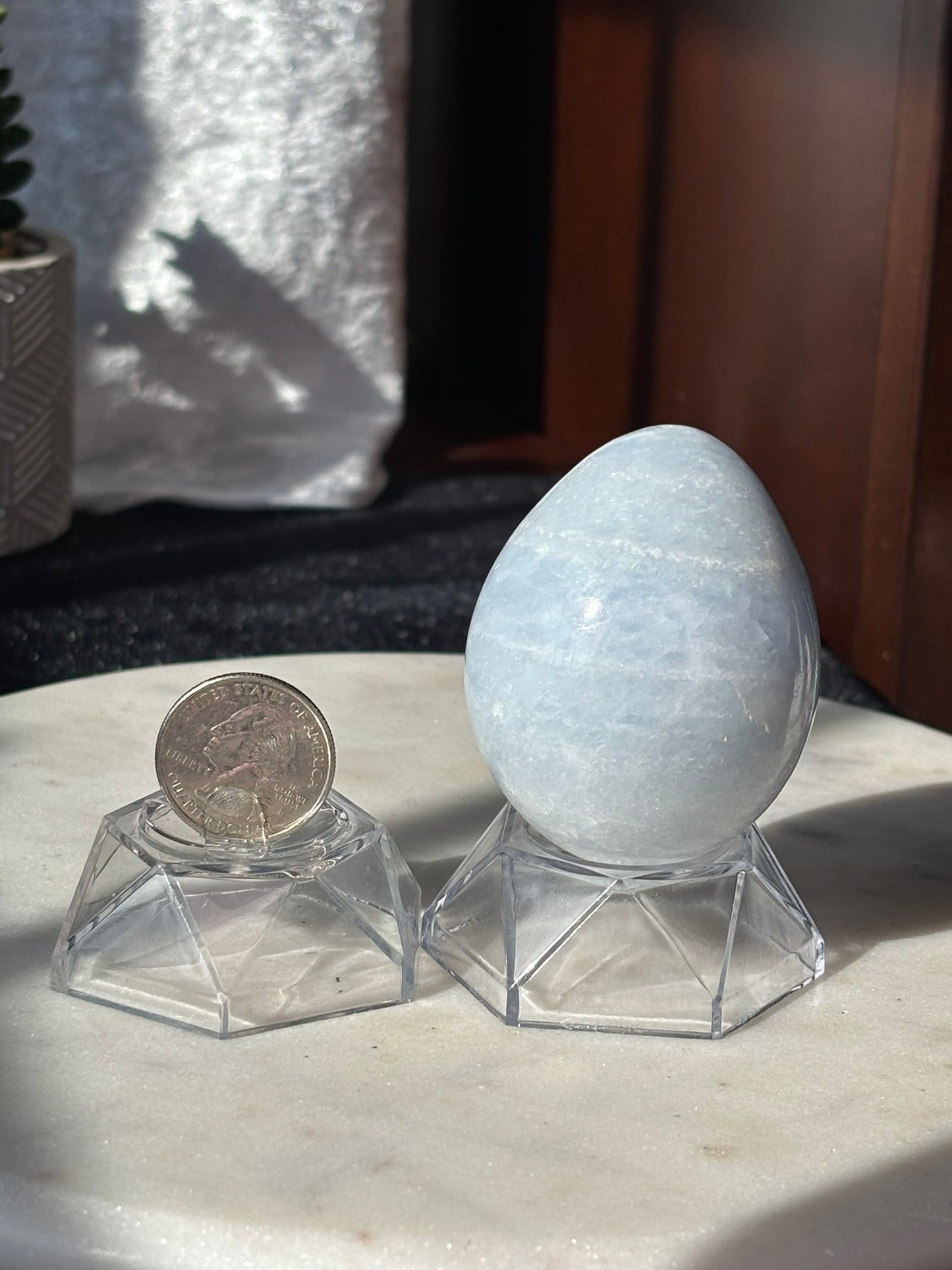 Celestite Polished Egg