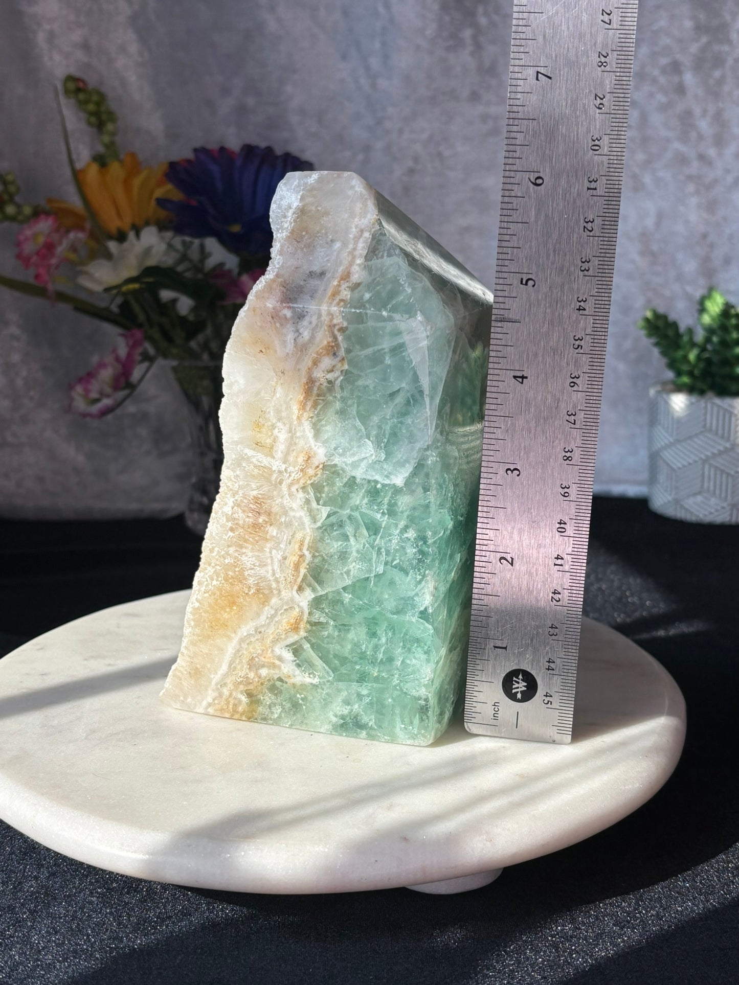 Baja Fluorite Chunky Fluorite Tower