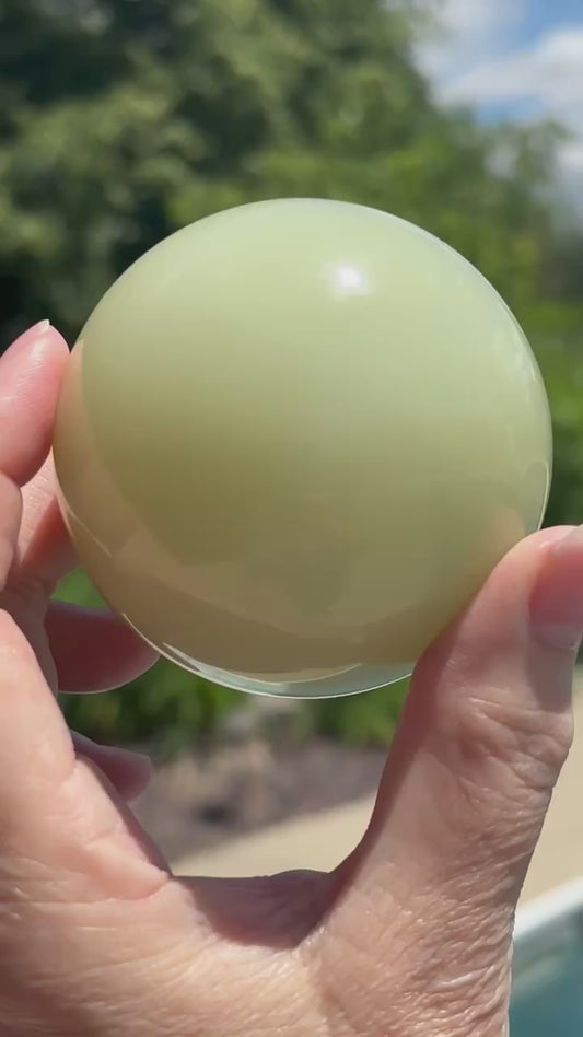Afghan Jade Sphere